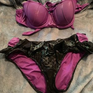 Mermaid bikini holographic